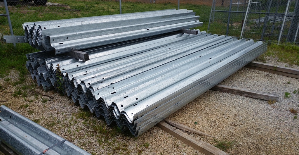 Guardrail W-Beam Domestic Steel – American Highway Fence